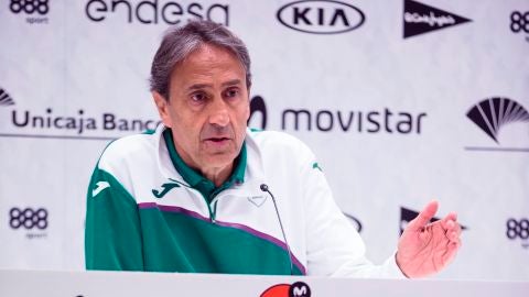 Luis Casimiro, entrenador del Unicaja