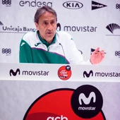 Luis Casimiro, entrenador del Unicaja Luis Casimiro, entrenador del Unicaja