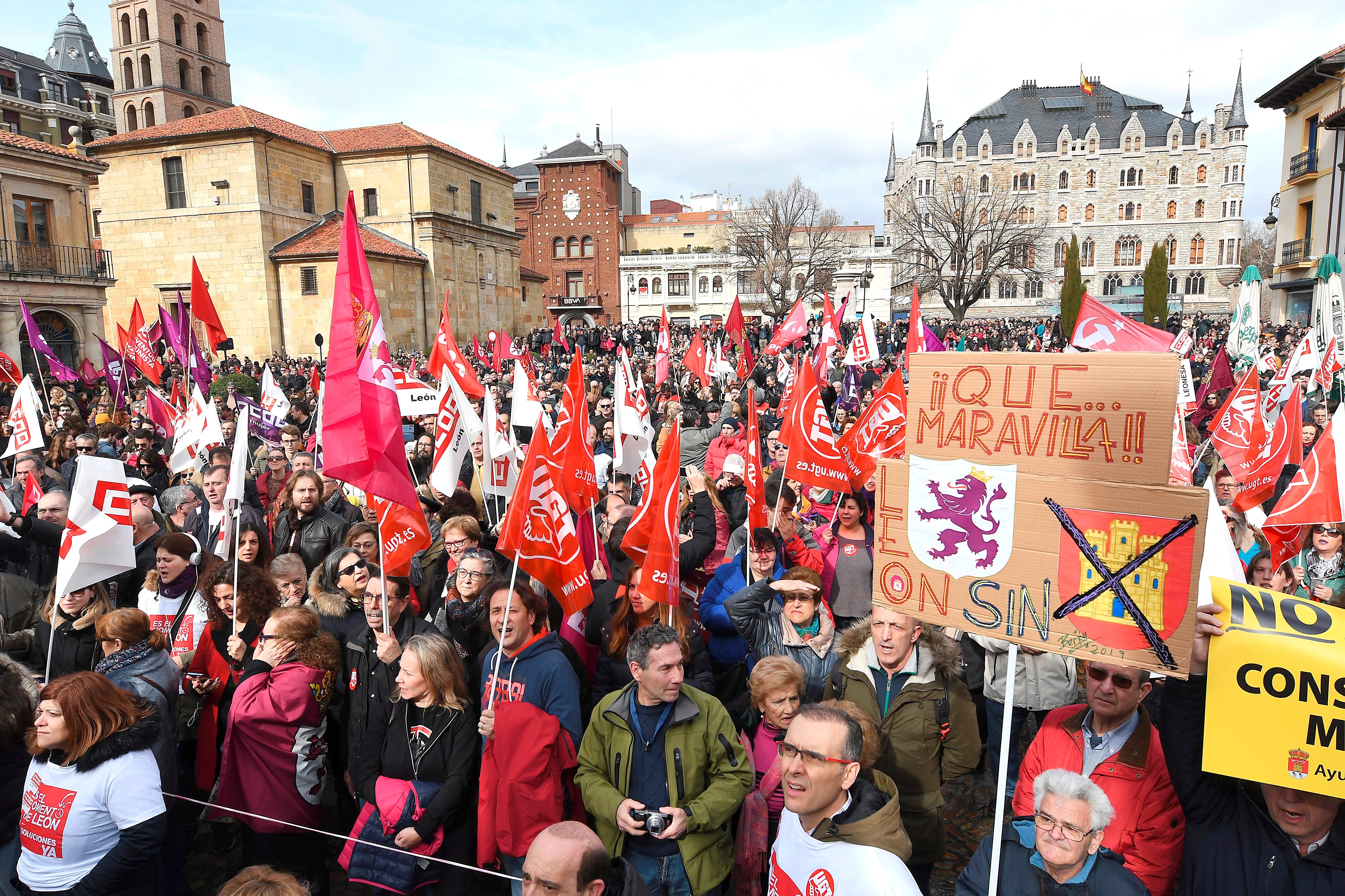 Sergio Tomé, sobre las manifestaciones en León: "Es una situación de emergencia y Madrid esta dando la espalda" Sergio Tomé, sobre las manifestaciones en León: "Es una situación de emergencia y Madrid esta dando la espalda"