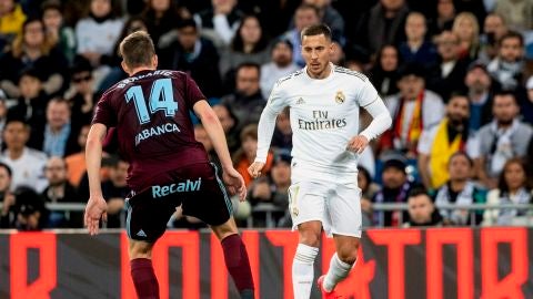 Eden Hazard, en su vuelta tras lesi&oacute;n