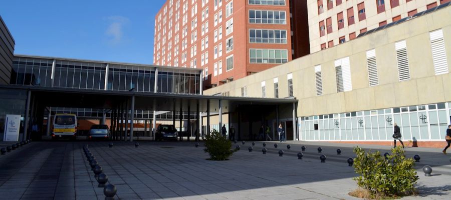 Vista del exterior del Hospital Río Carrión de Palencia Vista del exterior del Hospital Río Carrión de Palencia