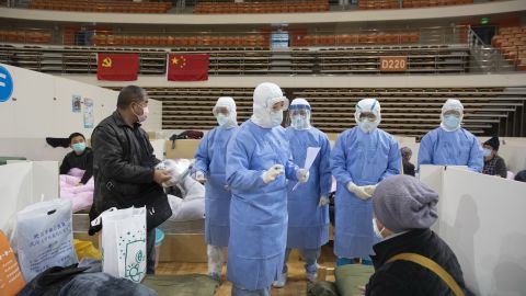 Hospital de China por el coronavirus