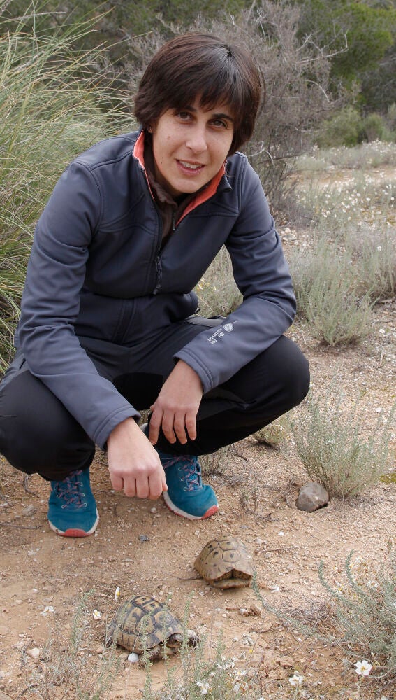 La ambientóloga de la UMH Eva Graciá. 