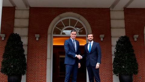Pedro S&aacute;nchez y Pablo Casado 