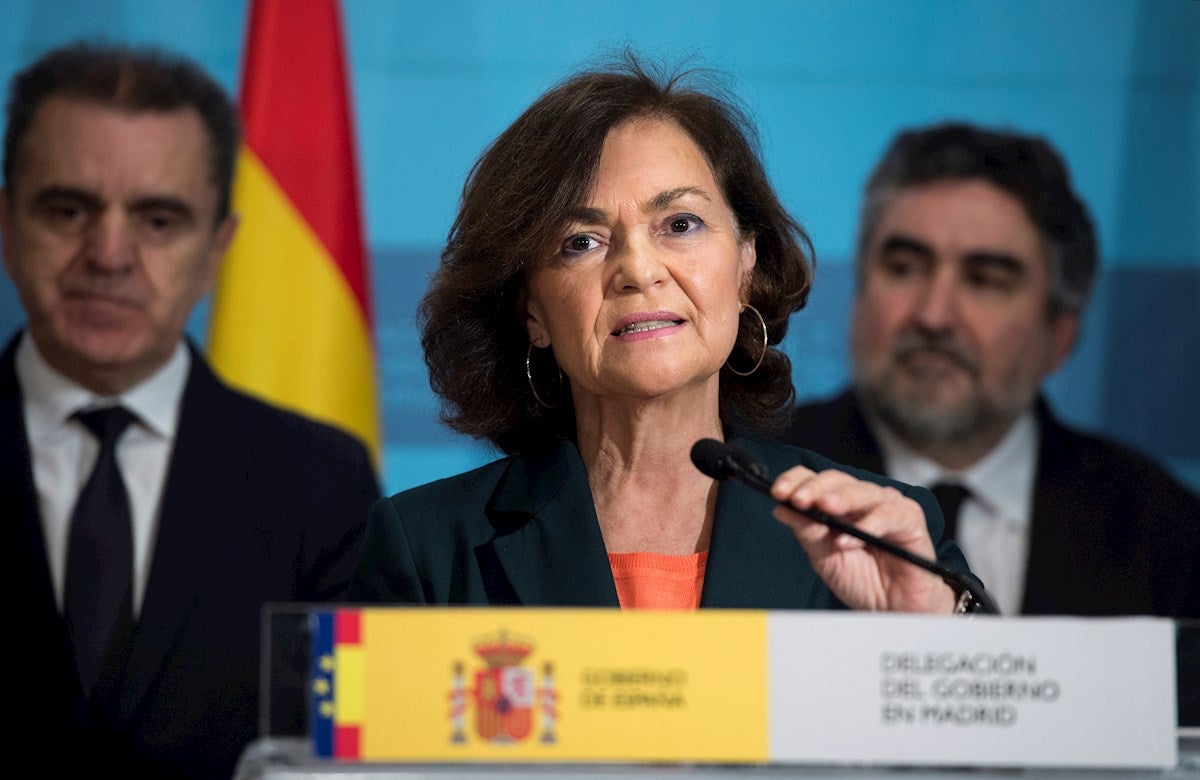 Calvo, al PP: "Que abandonen la idea de que cuanto peor mejor para ellos porque cuanto peor no puede ser mejor para nadie" Calvo, al PP: "Que abandonen la idea de que cuanto peor mejor para ellos porque cuanto peor no puede ser mejor para nadie"