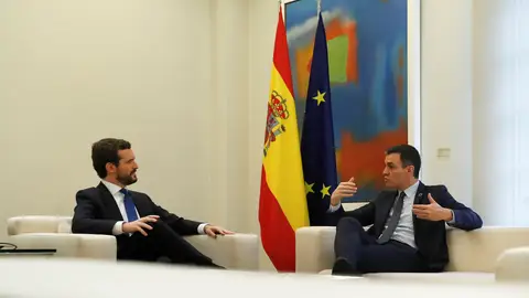Pedro Sánchez y Pablo Casado Pedro Sánchez y Pablo Casado
