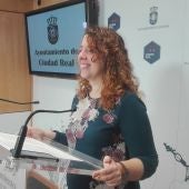 Sara Martínez, portavoz del equipo de Gobierno del Ayuntamiento de Ciudad Real