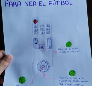 El dibujo para que su abuelo pudiese ver el fútbol que se hizo viral El dibujo para que su abuelo pudiese ver el fútbol que se hizo viral