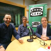 Pedro Lechuga, Javier Chamorro y Fernando Rueda