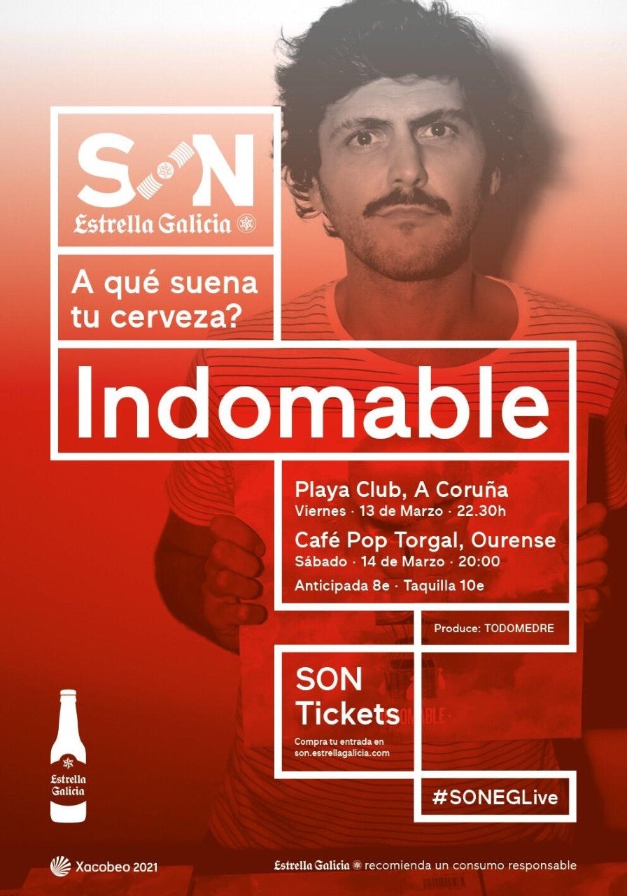 Indomable presenta El Eterno Telonero en Ourense Indomable presenta El Eterno Telonero en Ourense