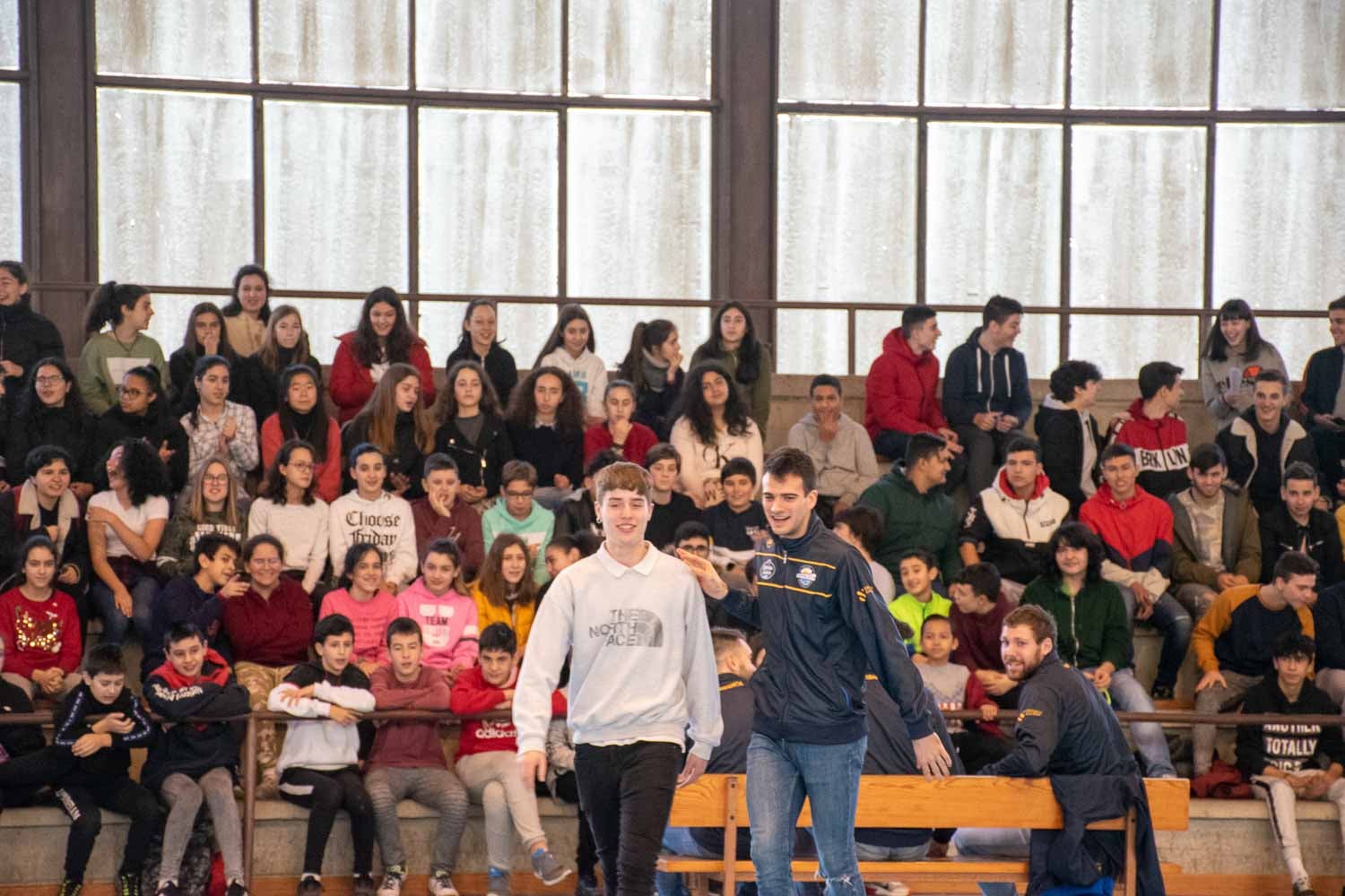 El Club Ourense Baloncesto visita la Universidad Laboral El Club Ourense Baloncesto visita la Universidad Laboral