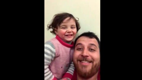 Selva y su padre Abdullah 