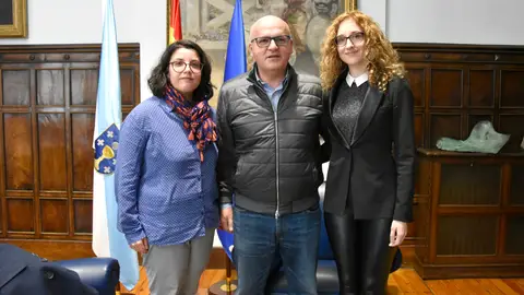 Bibiana Blanco, Manuel Baltar e Yolanda Ramos Bibiana Blanco, Manuel Baltar e Yolanda Ramos