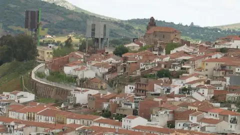 La operación policial se está llevando a cabo en Almadén La operación policial se está llevando a cabo en Almadén