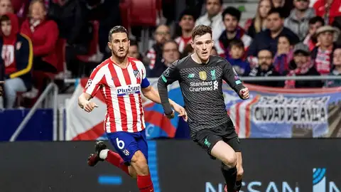 Koke, capitán del Atlético de Madrid. Koke, capitán del Atlético de Madrid.
