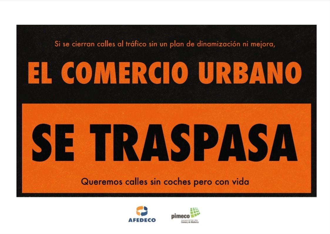 Las patronales del comercio convocan un cierre de tiendas el próximo 27 de febrero contra los cambios en movilidad Las patronales del comercio convocan un cierre de tiendas el próximo 27 de febrero contra los cambios en movilidad