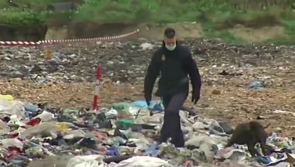 La Policía Nacional suspende la búsqueda de restos humamos en el vertedero de Palencia
