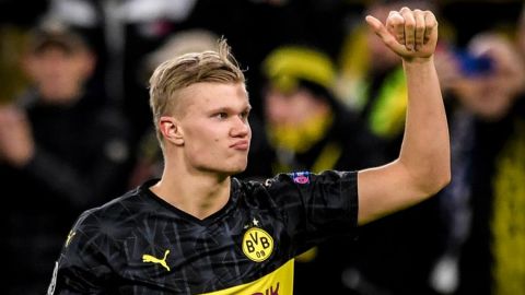Haaland, la nueva sensaci&oacute;n del Borussia Dortmund. 