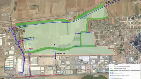 Parque logístico Alma Henares Firmado el protocolo de desarrollo entre Meco y Azuqueca.