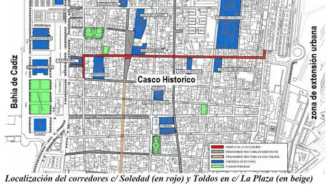 Mapa del proyecto del Ayuntamiento de Puerto Real Mapa del proyecto del Ayuntamiento de Puerto Real