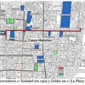 Mapa del proyecto del Ayuntamiento de Puerto Real