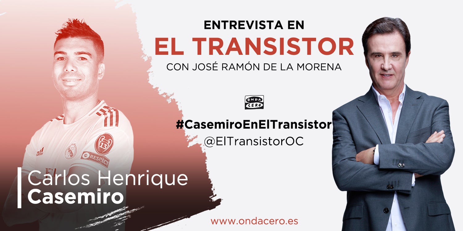 Este jueves, José Ramón de la Morena entrevista a Casemiro en El Transistor Este jueves, José Ramón de la Morena entrevista a Casemiro en El Transistor