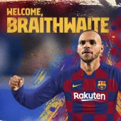 Braithwaite, nuevo jugador del FC Barcelona