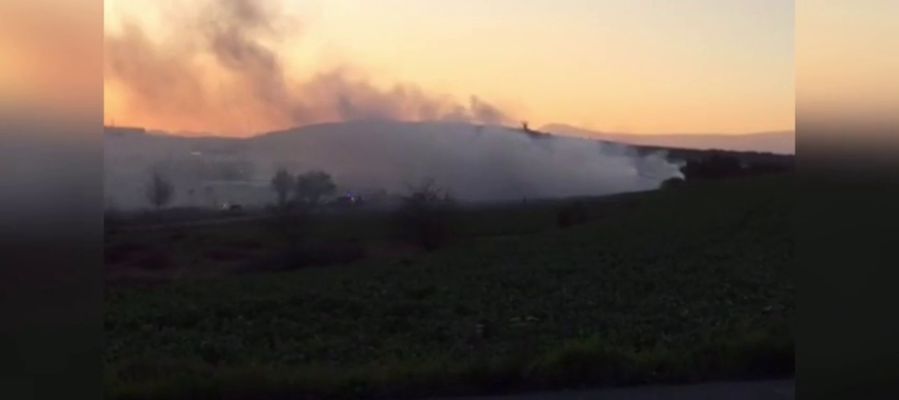 Se estrella una avioneta cerca del Aeropuerto de Pamplona Se estrella una avioneta cerca del Aeropuerto de Pamplona