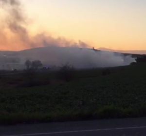 Se estrella una avioneta cerca del Aeropuerto de Pamplona Se estrella una avioneta cerca del Aeropuerto de Pamplona