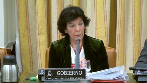 Isabel Cel&aacute;a, ministra de Educaci&oacute;n