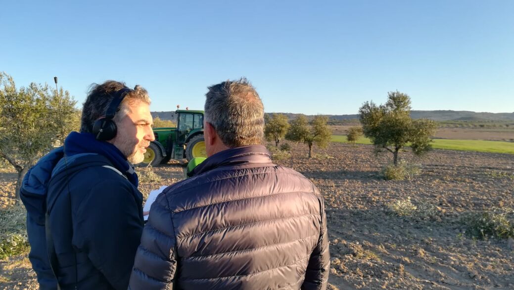 Carlos Alsina con el agricultor Jos&eacute; Carlos Velasco