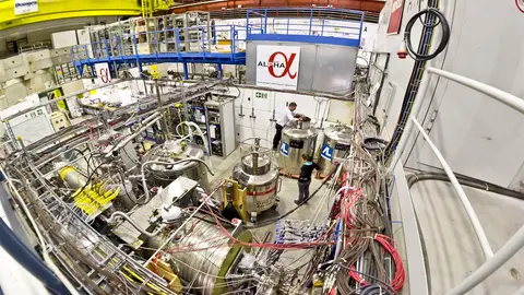 Un experimento del CERN mide nuevos efectos cuanticos en la antimateria Un experimento del CERN mide nuevos efectos cuanticos en la antimateria