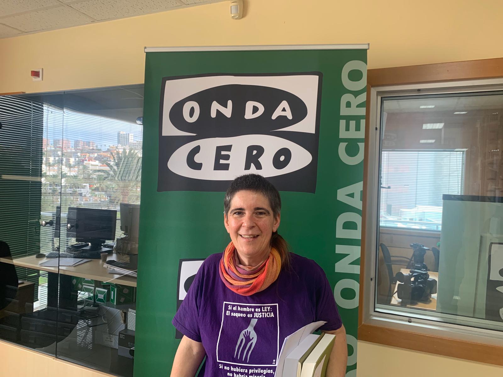 Koldobi Velasco: "En Canarias vivimos en un paraíso de la precariedad" Koldobi Velasco: "En Canarias vivimos en un paraíso de la precariedad"