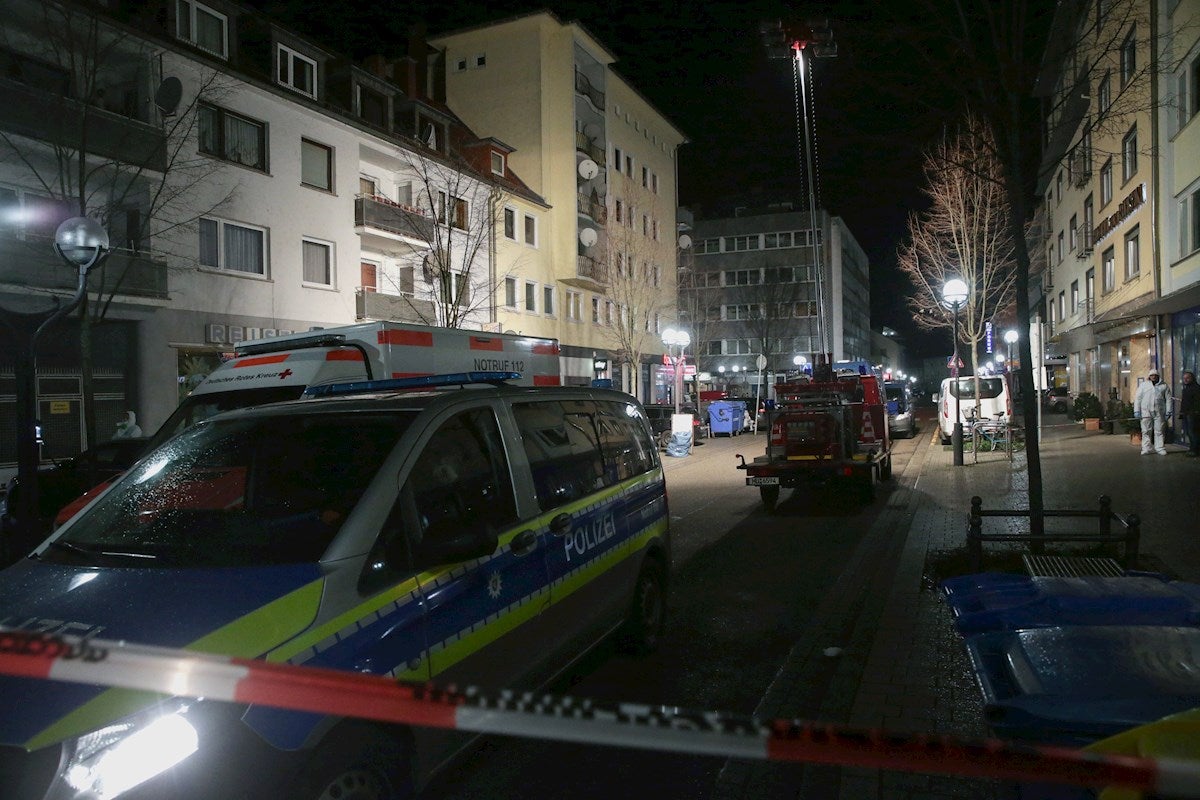 Al menos once muertos en dos ataques en bares en la ciudad alemana de Hanau Al menos once muertos en dos ataques en bares en la ciudad alemana de Hanau
