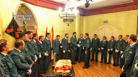 El jefe de la Comandancia ha dado la bienvenida a los 38 agentes incorporados en Ciudad Real El jefe de la Comandancia ha dado la bienvenida a los 38 agentes incorporados en Ciudad Real