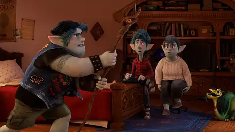 Fotograma de 'Onward', la nueva película de Pixar Dirigida por Dan Scanlon, las voces originales pertenecen a Tom Holland, Chris Pratt y Octavia Spencer