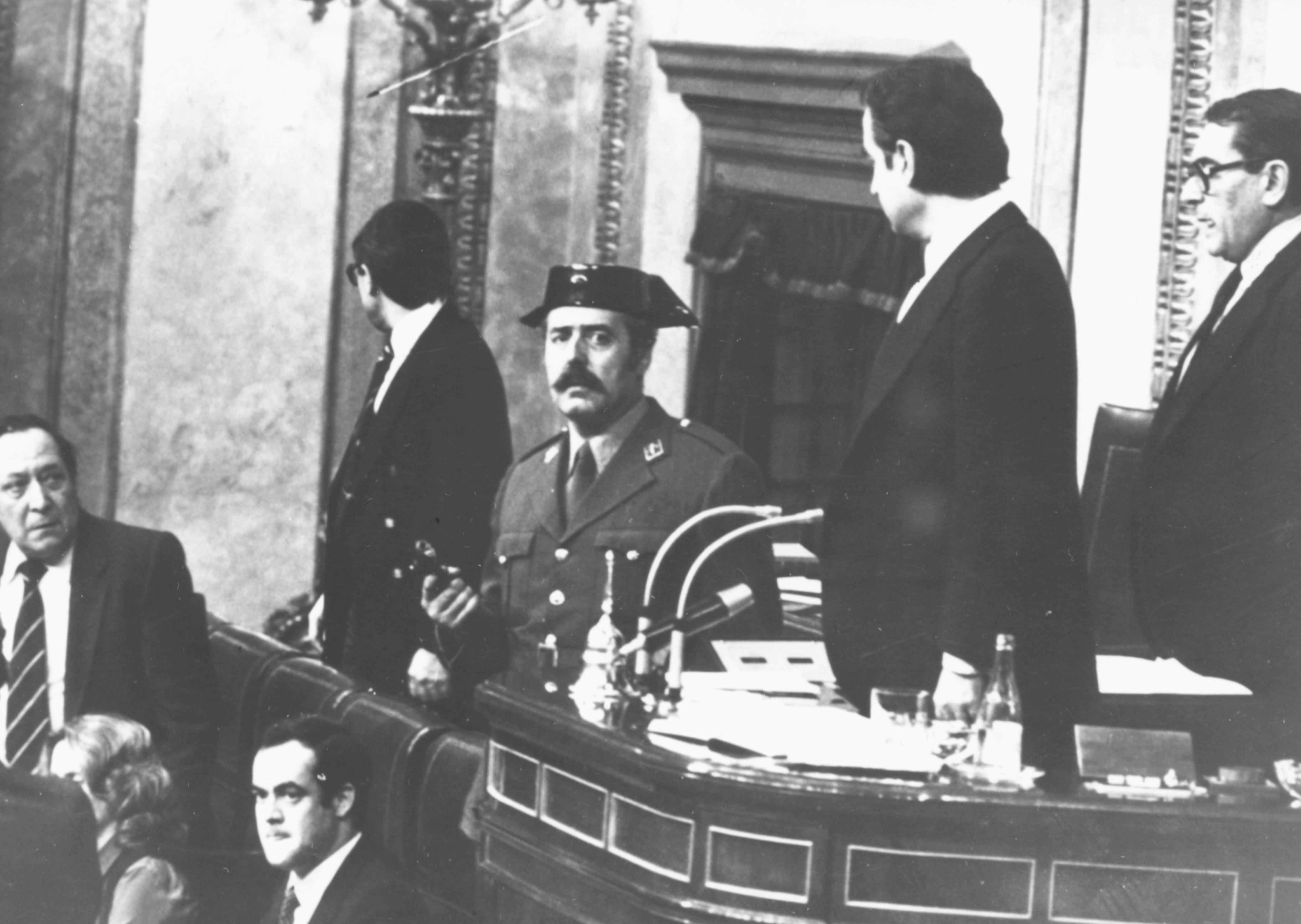 El curioso proyecto en el Colegio Humanitas sobre el 23F El curioso proyecto en el Colegio Humanitas sobre el 23F