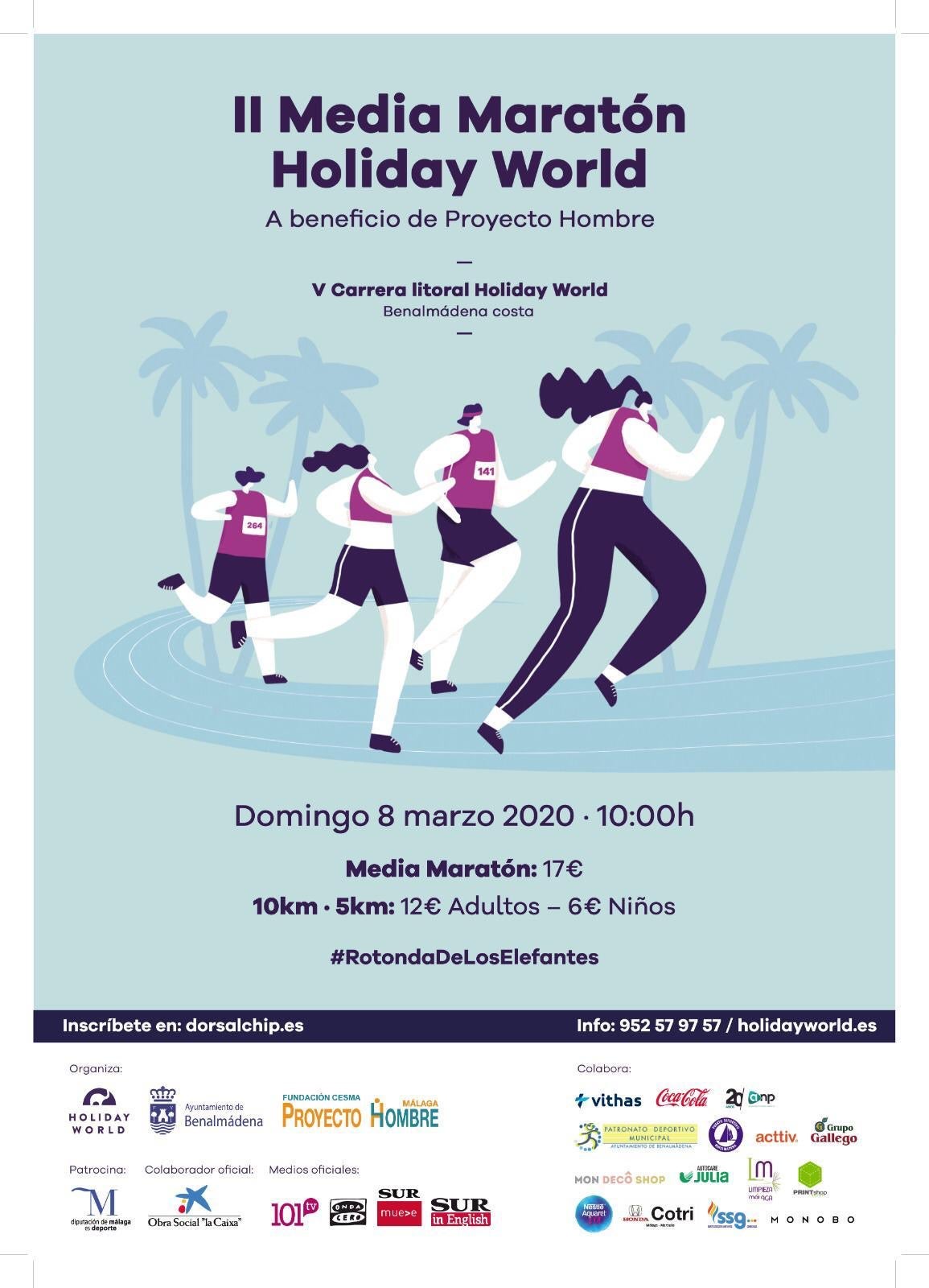 Las pruebas 'Holiday World' esperan la participación de 1.500 corredores Las pruebas 'Holiday World' esperan la participación de 1.500 corredores