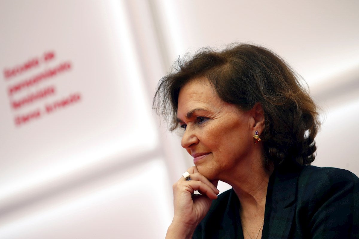Carmen Calvo: "El 'caso Ábalos' no existe" Carmen Calvo: "El 'caso Ábalos' no existe"