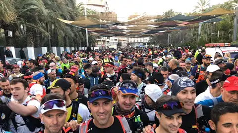 Salida de la Transilicitana 2020 en Elche. Salida de la Transilicitana 2020 en Elche.