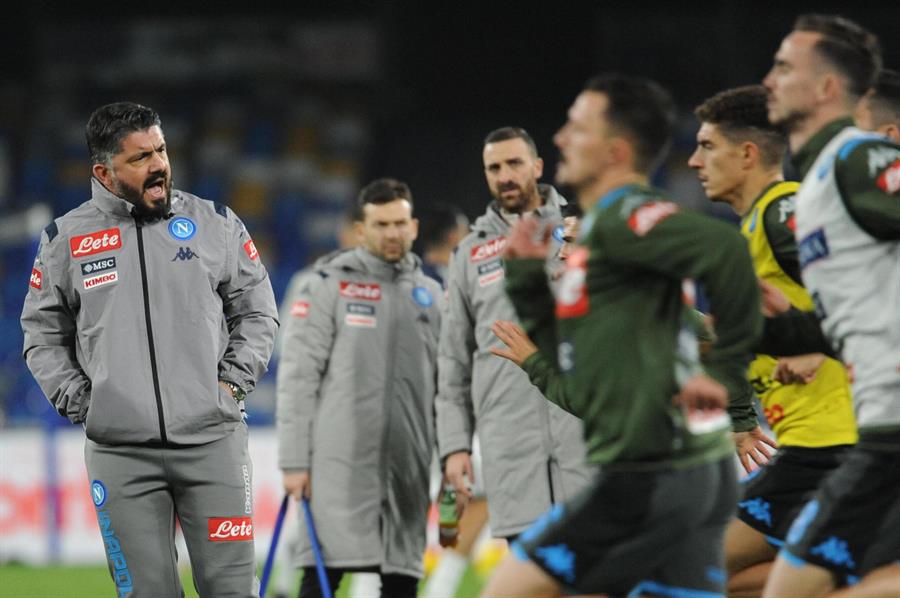 Así es el Nápoles, rival azulgrana: "Con Gatusso ha mejorado aunque juega más atras y con Fabián más liberado" Así es el Nápoles, rival azulgrana: "Con Gatusso ha mejorado aunque juega más atras y con Fabián más liberado"