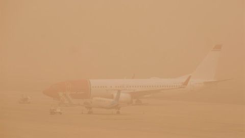 Calima en Canarias
