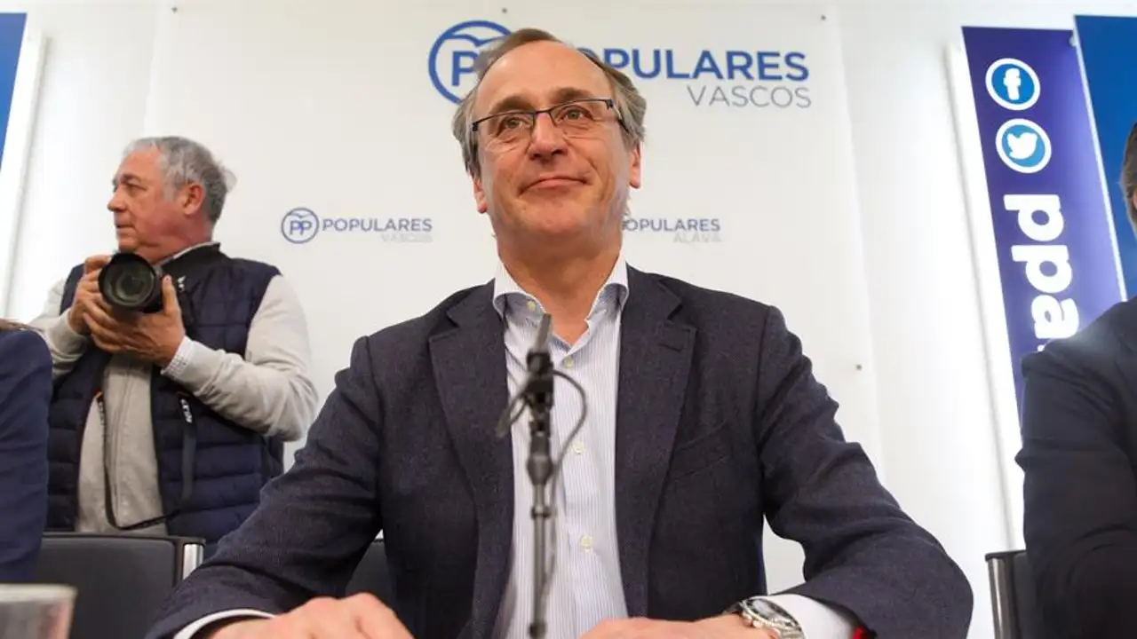 El líder del PP Vasco. Alfonso Alonso. El líder del PP Vasco. Alfonso Alonso.