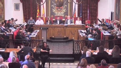 Pleno municipal de Elche del mes de febrero. 
