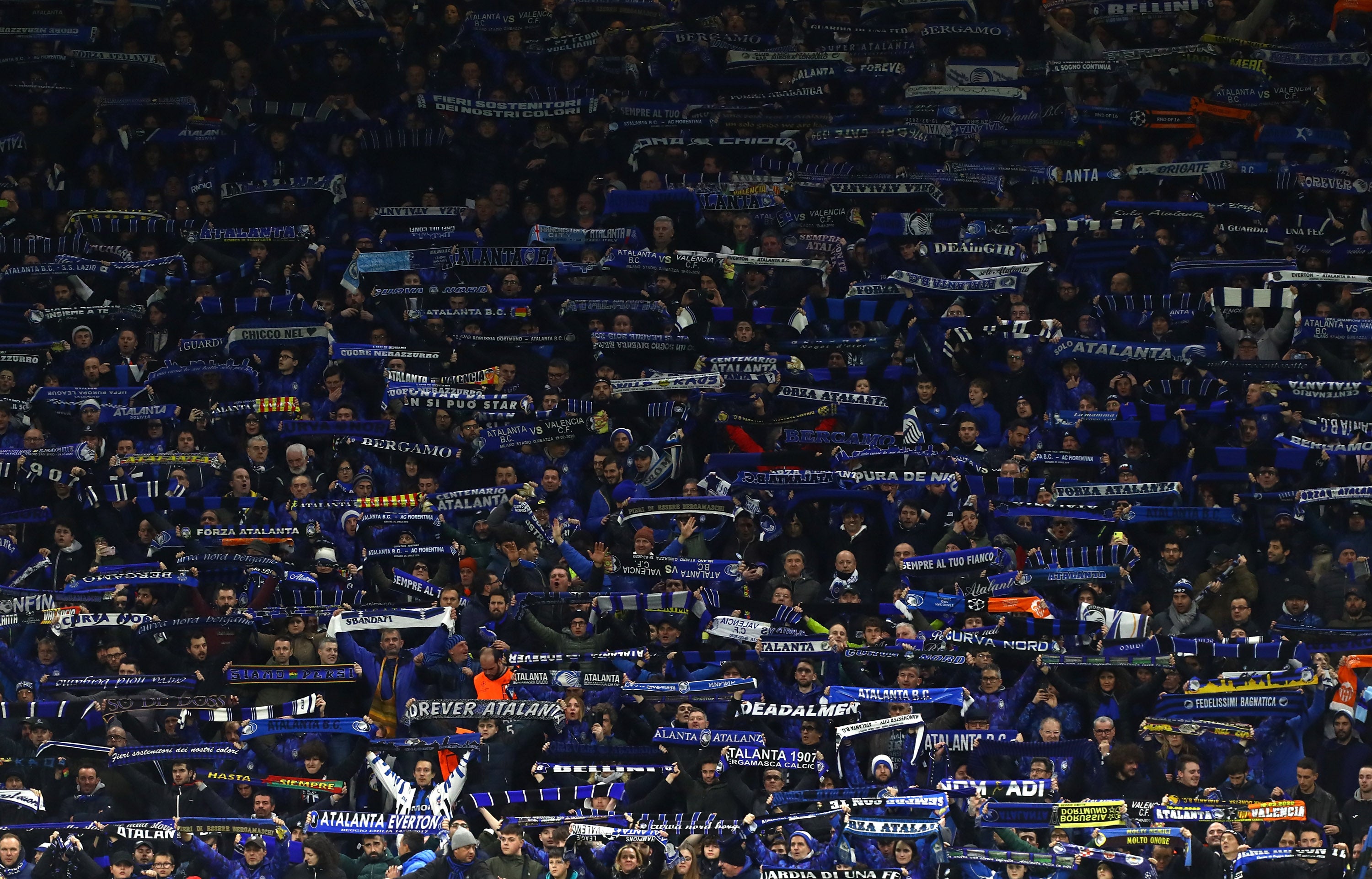 Pendientes del Valencia - Atalanta del 10 de marzo Pendientes del Valencia - Atalanta del 10 de marzo