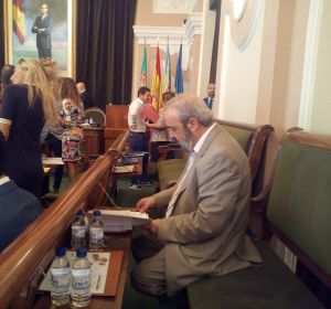 Luciano Ferrer, concejal de VOX por el Ayuntamiento de Castellón. Luciano Ferrer, concejal de VOX por el Ayuntamiento de Castellón.