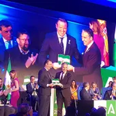 Bandera de Andalucía en Málaga Bandera de Andalucía en Málaga