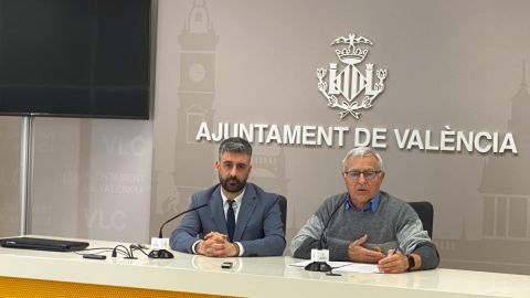 Pere Fuset y Joan Rib&oacute; comparecen en rueda de prensa