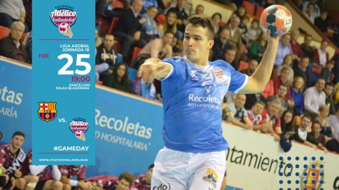 recoletas atletico valladolid contra barsa balonmano