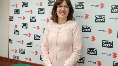 Blanca Fern&aacute;ndez, en los estudios de Onda Cero Ciudad Real